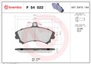 BREMBO P 54 022