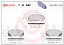BREMBO P 54 043