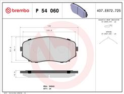 BREMBO P 54 060