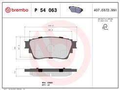 BREMBO P 54 063
