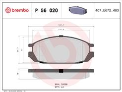 BREMBO P 56 020