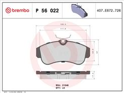 BREMBO P 56 022