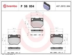 BREMBO P 56 054