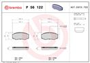 BREMBO P 56 122