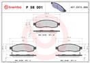 BREMBO P 58 001