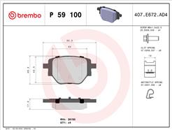 BREMBO P 59 100