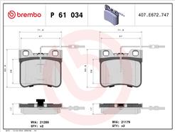 BREMBO P 61 034