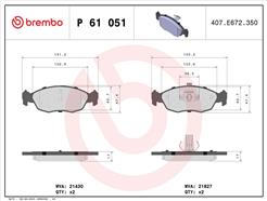 BREMBO P 61 051