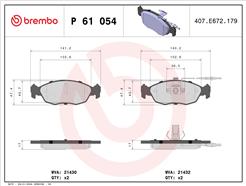 BREMBO P 61 054