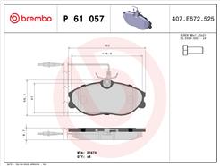 BREMBO P 61 057
