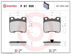 BREMBO P 61 059