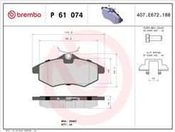 BREMBO P 61 074