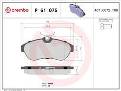 BREMBO P 61 075