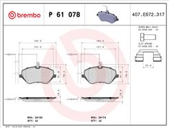 BREMBO P 61 078