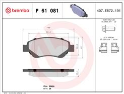 BREMBO P 61 081