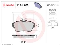 BREMBO P 61 095