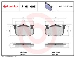 BREMBO P 61 097