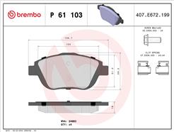 BREMBO P 61 103