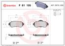 BREMBO P 61 105