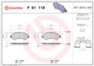 BREMBO P 61 118