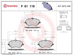 BREMBO P 61 119