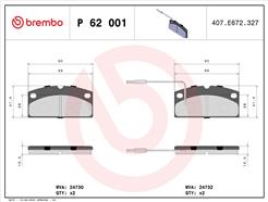 BREMBO P 62 001