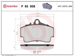 BREMBO P 65 008