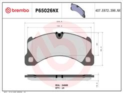 BREMBO P65026NX