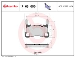 BREMBO P 65 050