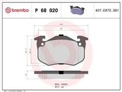BREMBO P 68 020