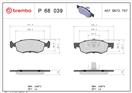 BREMBO P 68 039