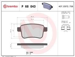 BREMBO P 68 043