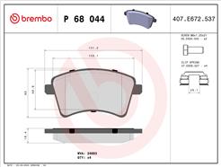 BREMBO P 68 044