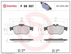 BREMBO P 68 057