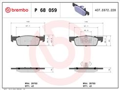 BREMBO P 68 059