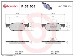BREMBO P 68 065
