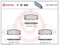 BREMBO P 78 005