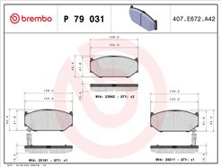 BREMBO P 79 031
