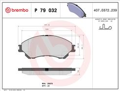 BREMBO P 79 032