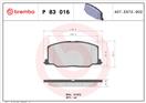 BREMBO P 83 016