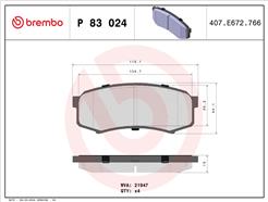 BREMBO P 83 024