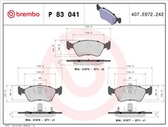 BREMBO P 83 041