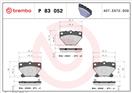 BREMBO P 83 052