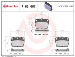 BREMBO P 83 057