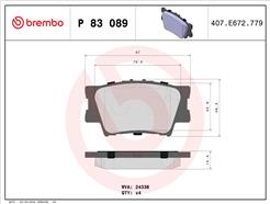 BREMBO P 83 089