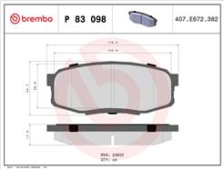 BREMBO P 83 098