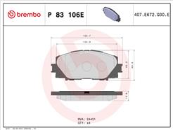 BREMBO P 83 106E