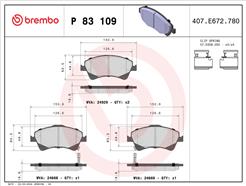 BREMBO P 83 109