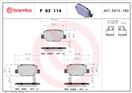 BREMBO P 83 114
