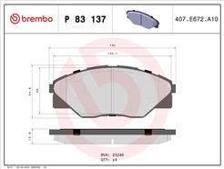 BREMBO P 83 137